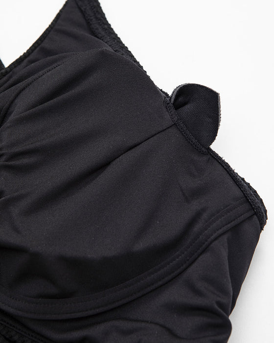 【OUTLET】BILLABONG レディース 2WAY WAFFLE BIKINI ビキニ BLK 【2024年春夏モデル】