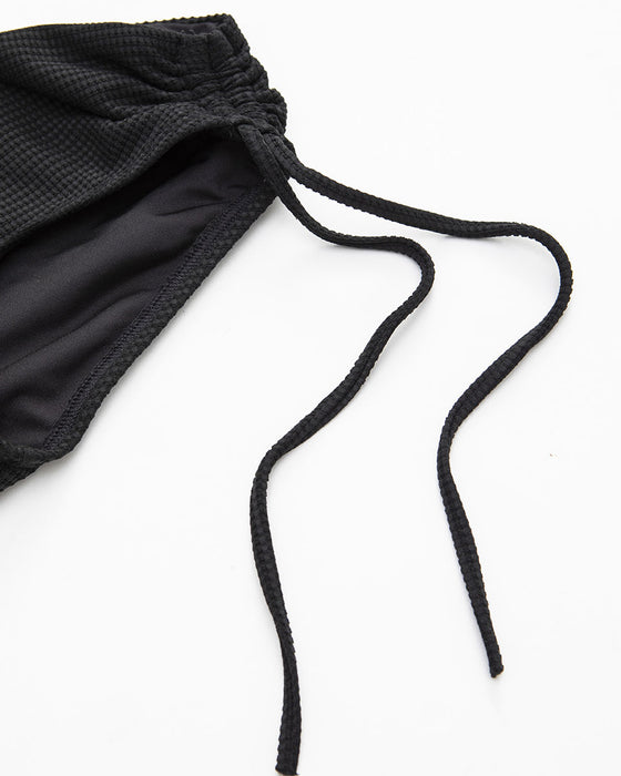 【OUTLET】BILLABONG レディース 2WAY WAFFLE BIKINI ビキニ BLK 【2024年春夏モデル】