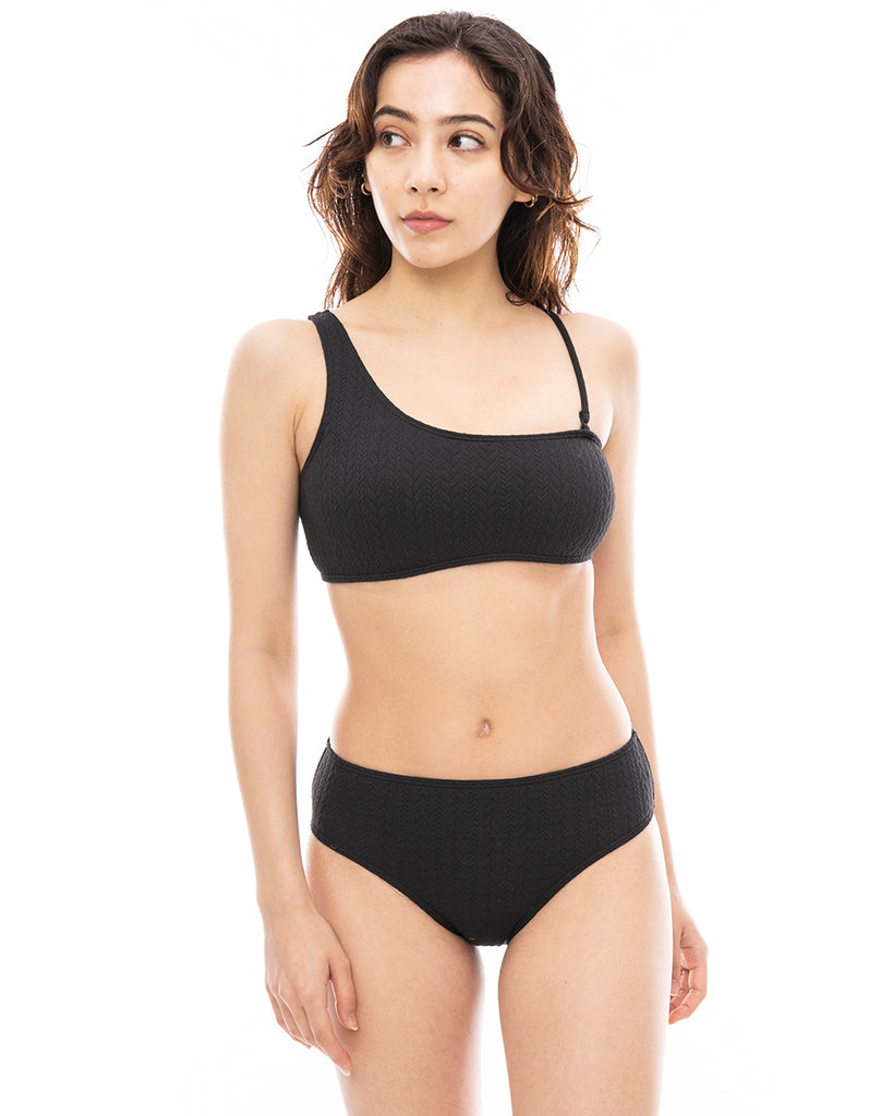 【OUTLET】BILLABONG レディース ONE SHOULDER BIKINI ビキニ BLK 【2024年春夏モデル】