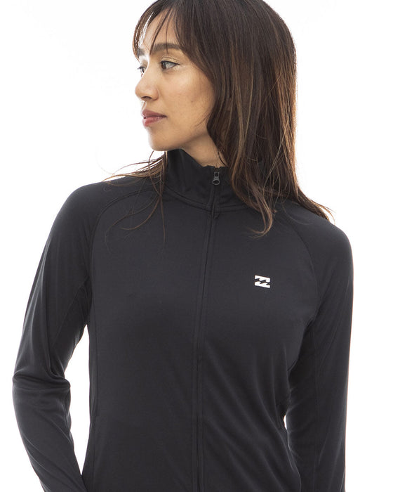 【OUTLET】BILLABONG レディース ZIP UP STAND RASHGUARD ラッシュガード 【2024年春夏モデル】