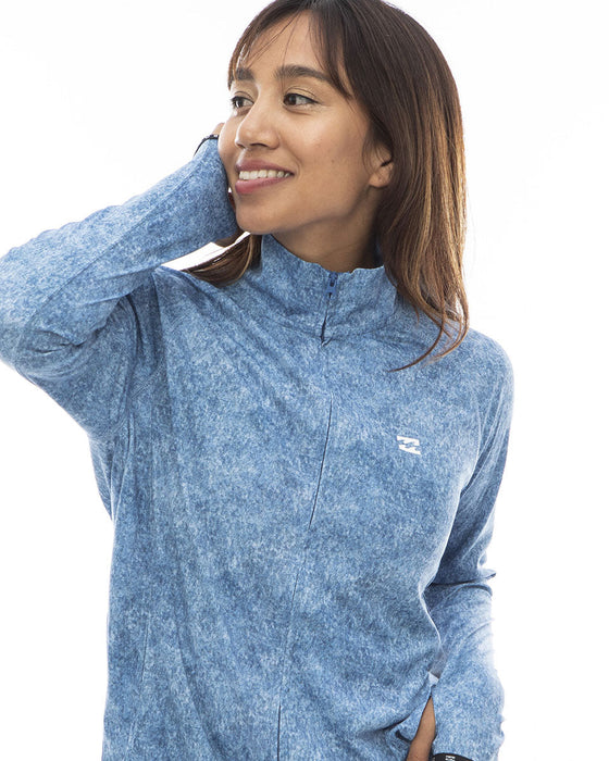 【OUTLET】BILLABONG レディース ZIP UP STAND RASHGUARD ラッシュガード 【2024年春夏モデル】