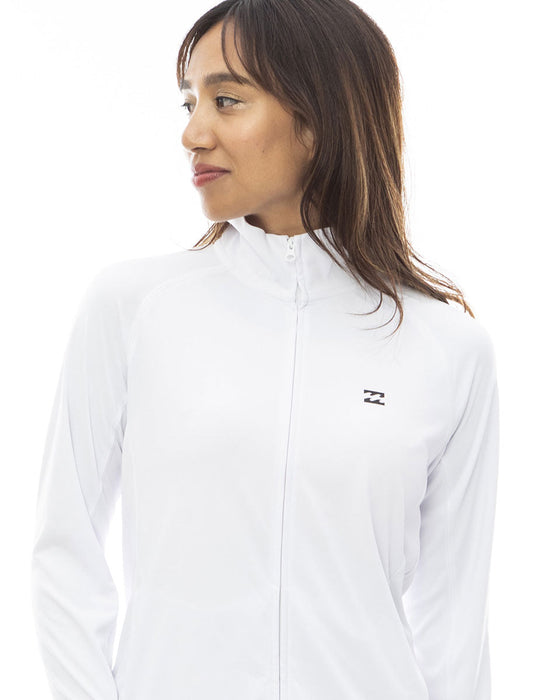 【OUTLET】BILLABONG レディース ZIP UP STAND RASHGUARD ラッシュガード 【2024年春夏モデル】