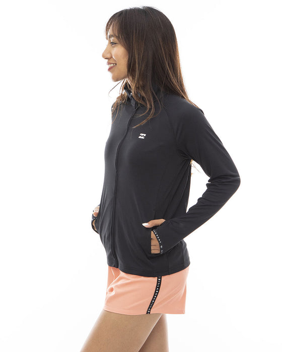【OUTLET】BILLABONG レディース ZIP UP STAND RASHGUARD ラッシュガード 【2024年春夏モデル】