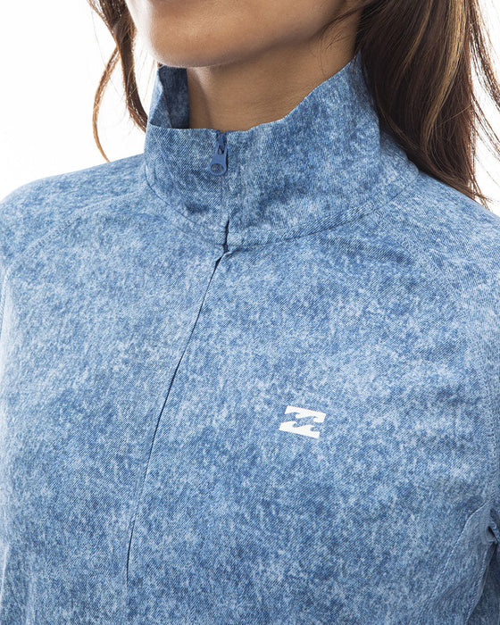 【OUTLET】BILLABONG レディース ZIP UP STAND RASHGUARD ラッシュガード 【2024年春夏モデル】