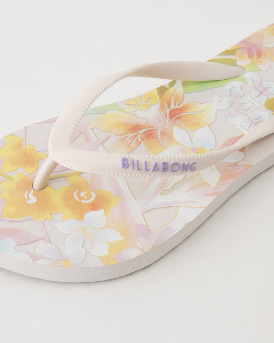 BILLABONG レディース 【SURF CAPSULE】 FLIP FLOPS PRINT ビーチサンダル 【2024年春夏モデル】