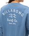 BILLABONG レディース SOFT CLEAN ARCH LOGO トレーナー BMN0 【2024年秋冬モデル】 L / BMN0