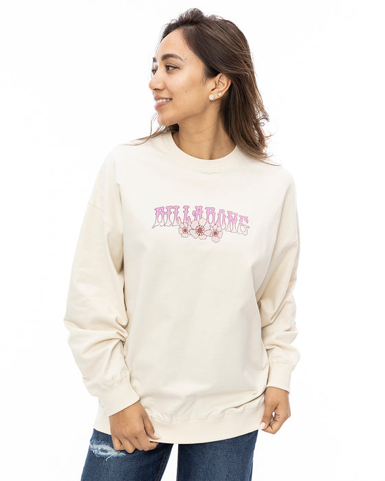 BILLABONG レディース GRAPHIC LIGHT SWEAT  トレーナー WCP 【2024年秋冬モデル】 L / WCP