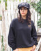 BILLABONG レディース PATTERN LOGO SWEAT C トレーナー BLK 【2024年秋冬モデル】 L / BLK