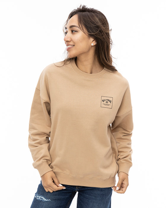 BILLABONG レディース PATTERN LOGO SWEAT C トレーナー TZJ0 【2024年秋冬モデル】 L / TZJ0