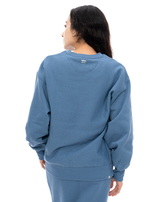 【SALE】BILLABONG レディース SIDE RIB HEAVY SWEAT トレーナー BMN0 【2024年秋冬モデル】