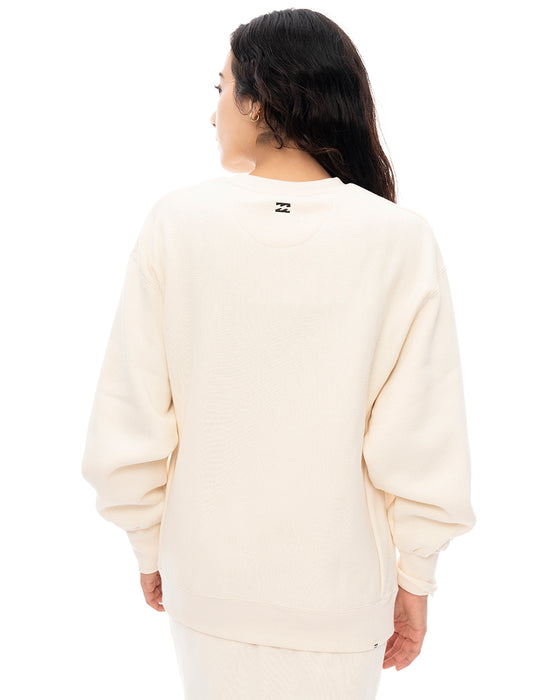 【SALE】BILLABONG レディース SIDE RIB HEAVY SWEAT トレーナー WCP 【2024年秋冬モデル】