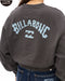 BILLABONG レディース ARCH LOGO SWEAT CREW トレーナー MQM0 【2024年秋冬モデル】 L / MQM0