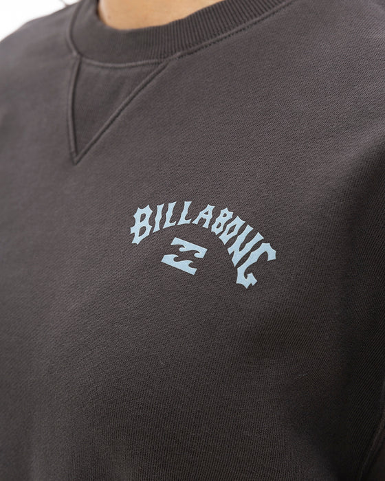 BILLABONG レディース ARCH LOGO SWEAT CREW トレーナー OFB 【2024年秋冬モデル】 L / OFB