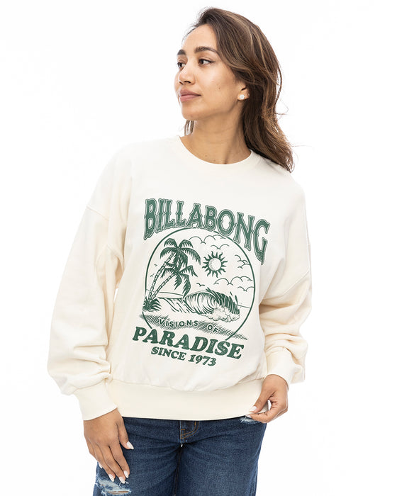 BILLABONG レディース FRESH TAKE KENDAL SW トレーナー WCP 【2024年秋冬モデル】 L / WCP