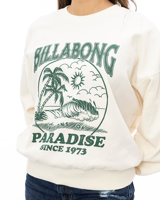 BILLABONG レディース FRESH TAKE KENDAL SW トレーナー WCP 【2024年秋冬モデル】 L / WCP