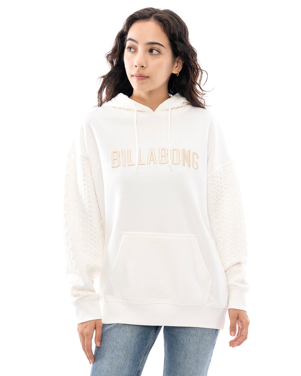 OUTLET】BILLABONG レディース QUILT MIX SWEAT PARK パーカー SCS