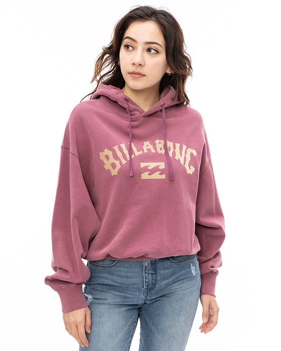 BILLABONG レディース ARCH LOGO SWEAT PARK パーカー MQM0 【2024年秋冬モデル】 L / MQM0