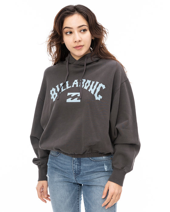 BILLABONG レディース ARCH LOGO SWEAT PARK パーカー OFB 【2024年秋冬モデル】 L / OFB