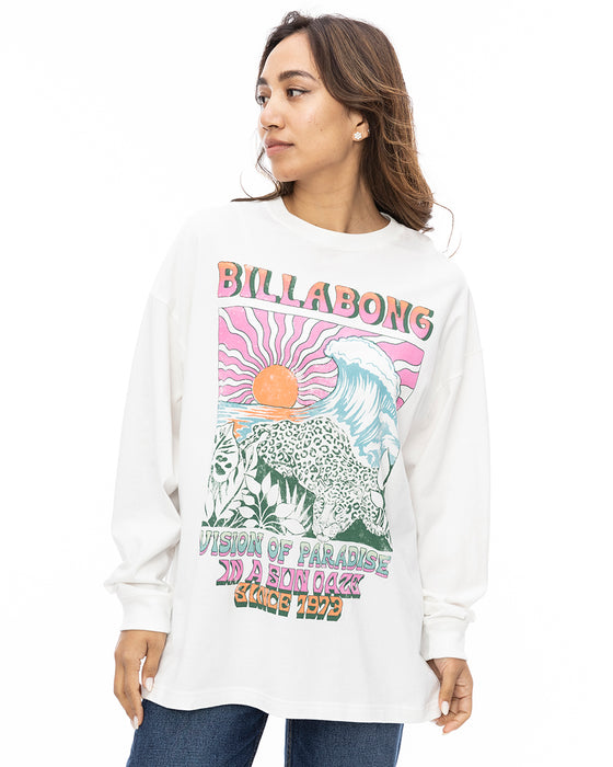 BILLABONG レディース GRAPHIC LOOSE LS TEE ロンＴ SCS 【2024年秋冬モデル】