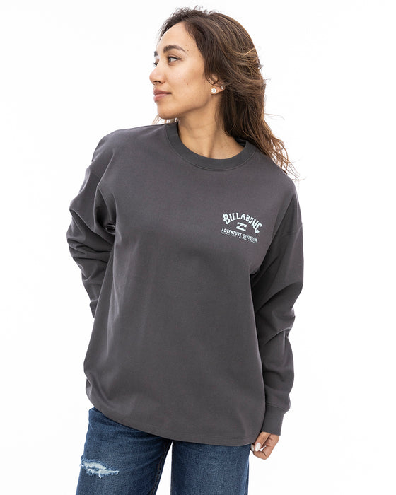 BILLABONG レディース ADIV LOGO WARM LS TE ロンＴ BSD 【2024年秋冬モデル】 L / BSD
