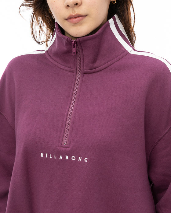 BILLABONG レディース SLEEVE LINE SWEAT ON ワンピース MQM0 【2024年秋冬モデル】 L / MQM0