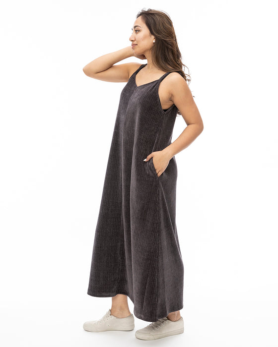 【OUTLET】BILLABONG レディース KNIT CORD ONEPIECE ワンピース BLK 【2024年秋冬モデル】