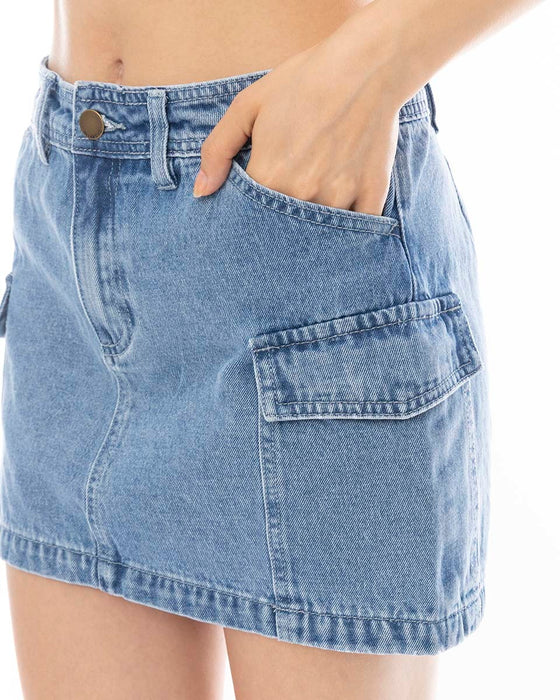 【OUTLET】BILLABONG レディース HILARY CARGO SKIRT スカート BMPW 【2024年秋冬モデル】