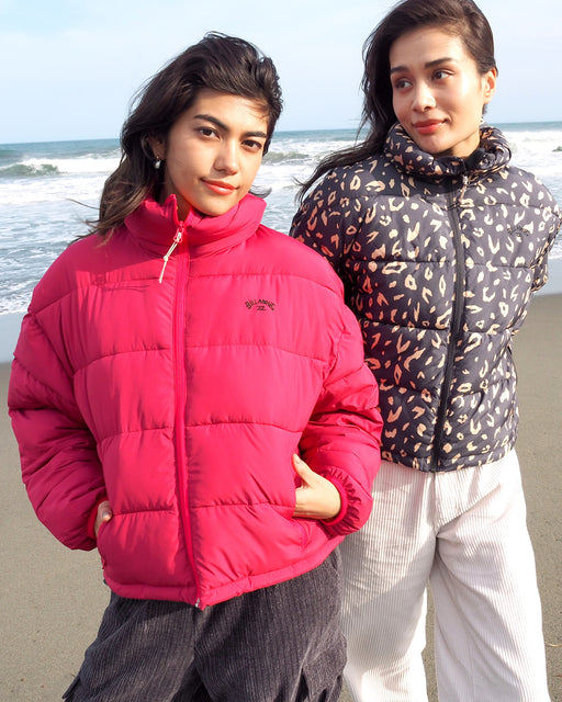 OUTLET】BILLABONG レディース STAND COLLAR PUFF JACKET ジャケット