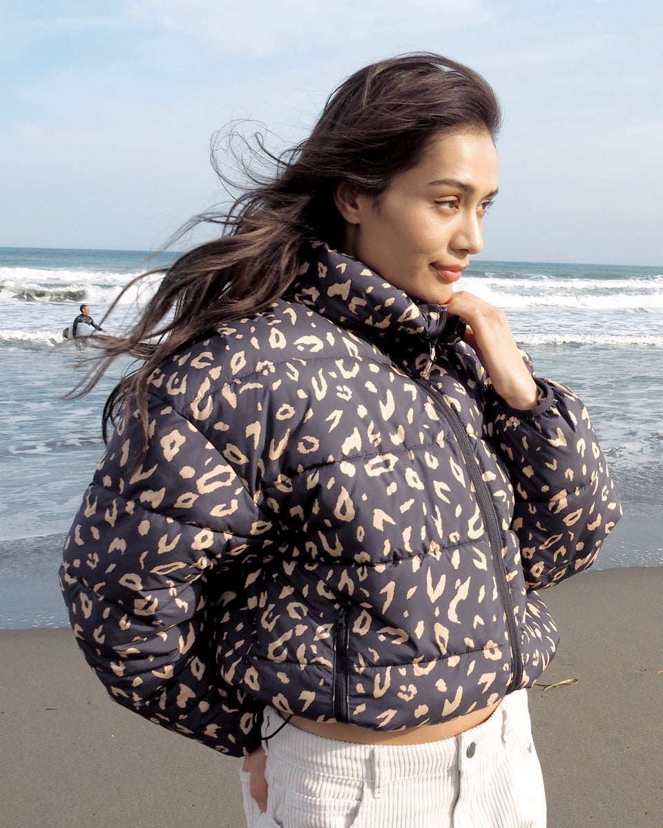 OUTLET】BILLABONG レディース STAND COLLAR PUFF JA ジャケット OFB