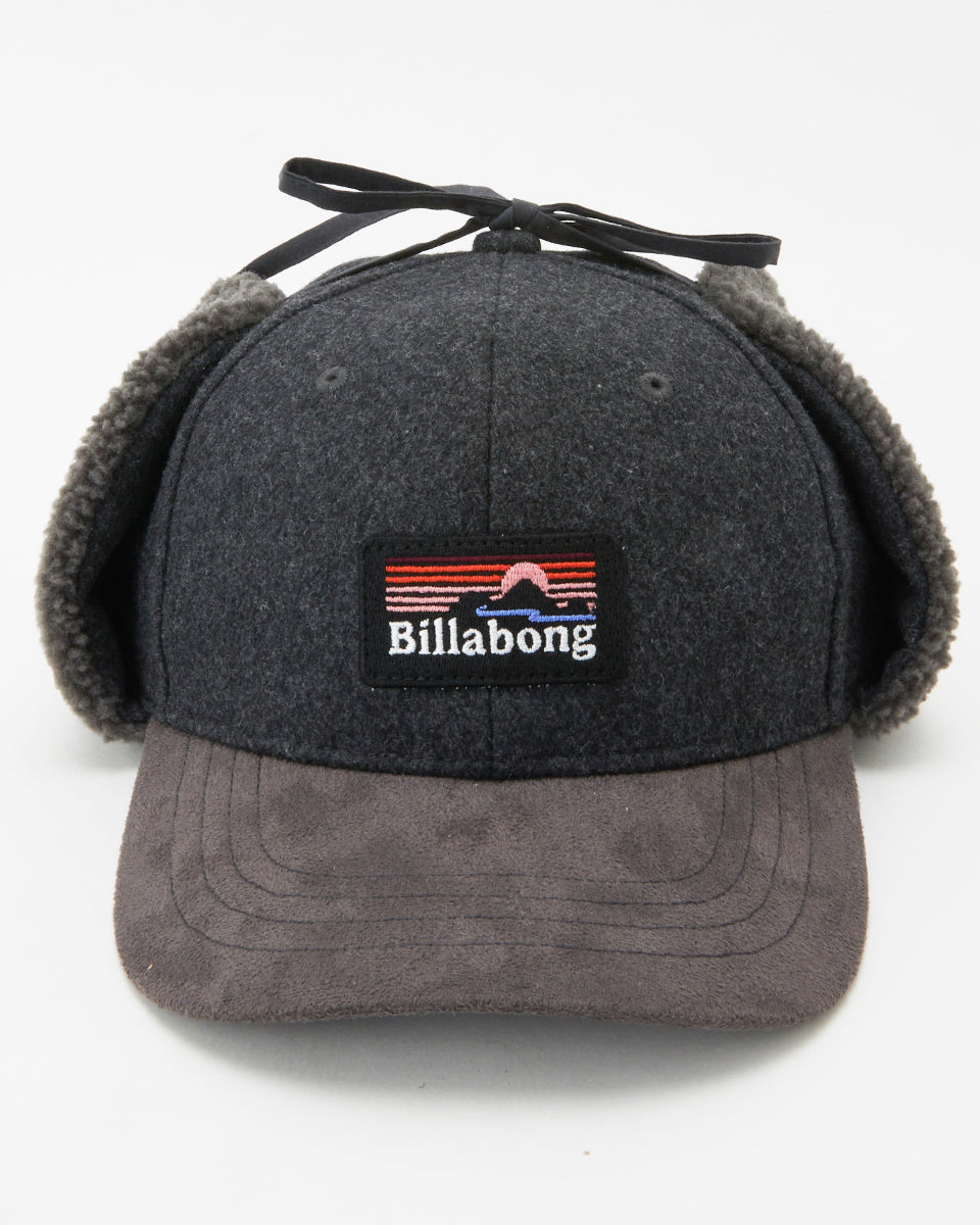 OUTLET】BILLABONG レディース TRAPPER CAP キャップ GRY 【2024年秋冬