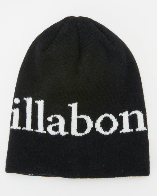 OUTLET】BILLABONG レディース SINGLE LOGO BEANIE ビーニー BLK