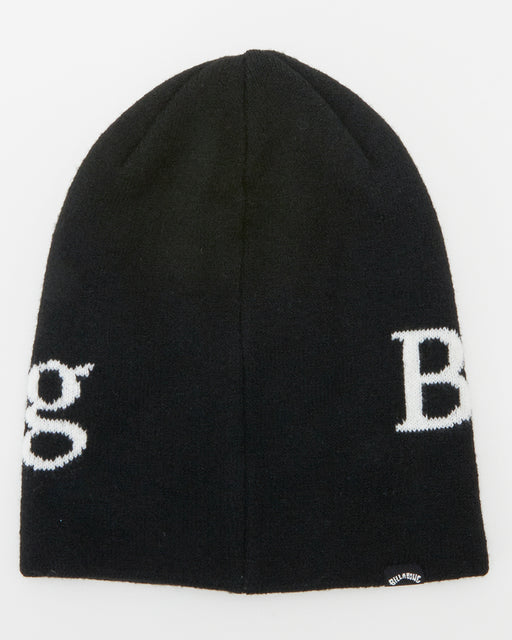 OUTLET】BILLABONG レディース SINGLE LOGO BEANIE ビーニー BLK