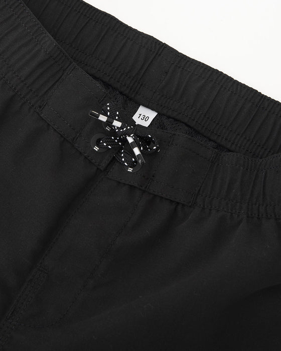 【OUTLET】BILLABONG キッズ ALL DAY TRUNKS ボードショーツ/サーフトランクス BLK (90~150) 【2024年春夏モデル】