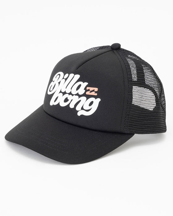 【OUTLET】BILLABONG キッズ TWILL TRUCKER メッシュキャップ 【2024年春夏モデル】