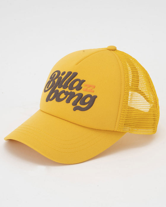 【OUTLET】BILLABONG キッズ TWILL TRUCKER メッシュキャップ 【2024年春夏モデル】