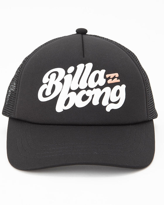 【OUTLET】BILLABONG キッズ TWILL TRUCKER メッシュキャップ 【2024年春夏モデル】