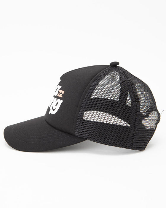 【OUTLET】BILLABONG キッズ TWILL TRUCKER メッシュキャップ 【2024年春夏モデル】