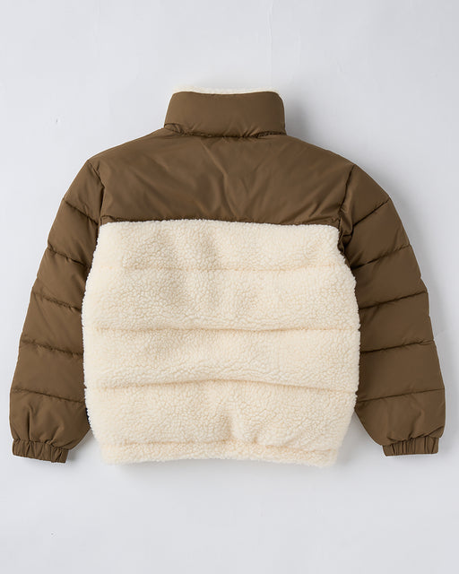 OUTLET】BILLABONG キッズ BOA FLEECE PUFF JK ジャケット BRN 【2024