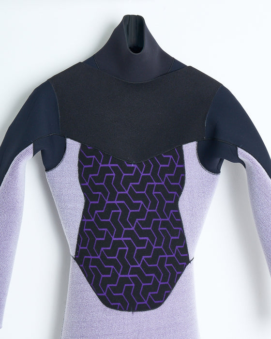【OUTLET】BILLABONG メンズ "Gull light" Zipper System ALL RUBBER セミドライ ウェットスーツ 5/3mm BKW【2024年秋冬モデル】