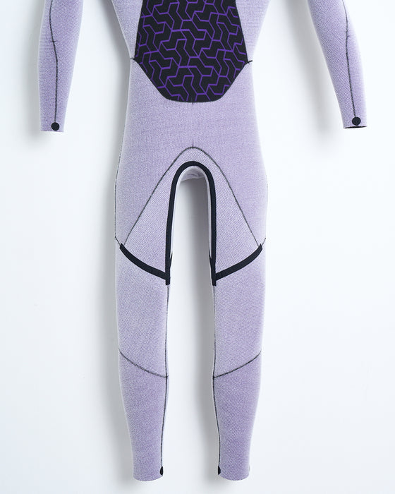 【OUTLET】BILLABONG メンズ "Gull light" Zipper System ALL RUBBER セミドライ ウェットスーツ 5/3mm BKW【2024年秋冬モデル】