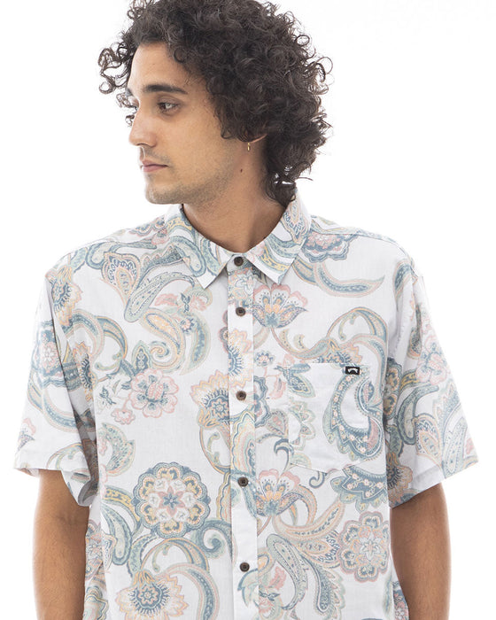 【OUTLET】BILLABONG メンズ SUNDAYS SS 半袖シャツ 【2024年夏モデル】