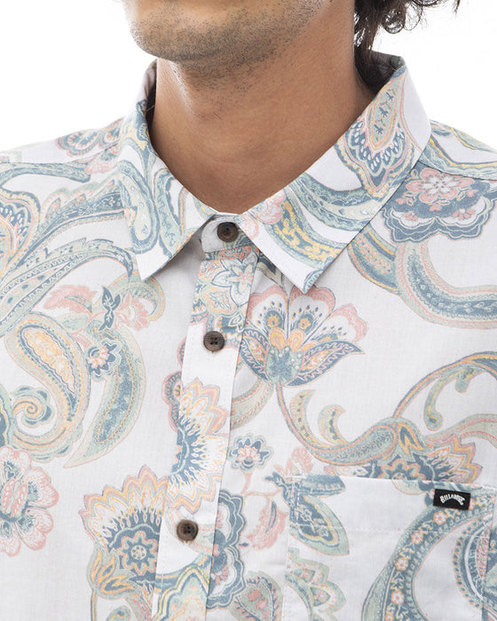 【OUTLET】BILLABONG メンズ SUNDAYS SS 半袖シャツ 【2024年夏モデル】