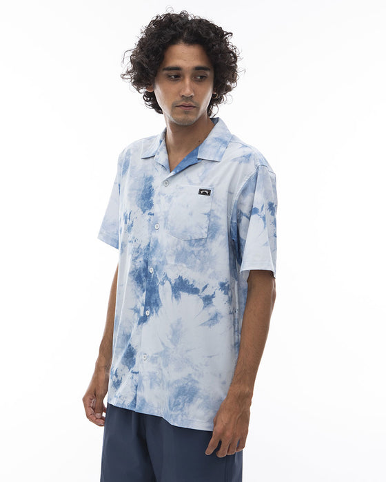 【OUTLET】BILLABONG メンズ 【FOR SAND AND WATER】 SUBMESIBLE SHIRTS 半袖シャツ 【2024年夏モデル】