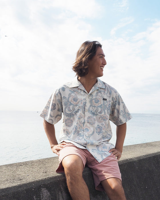 【OUTLET】BILLABONG メンズ 【FOR SAND AND WATER】 SUBMESIBLE SHIRTS 半袖シャツ 【2024年夏モデル】