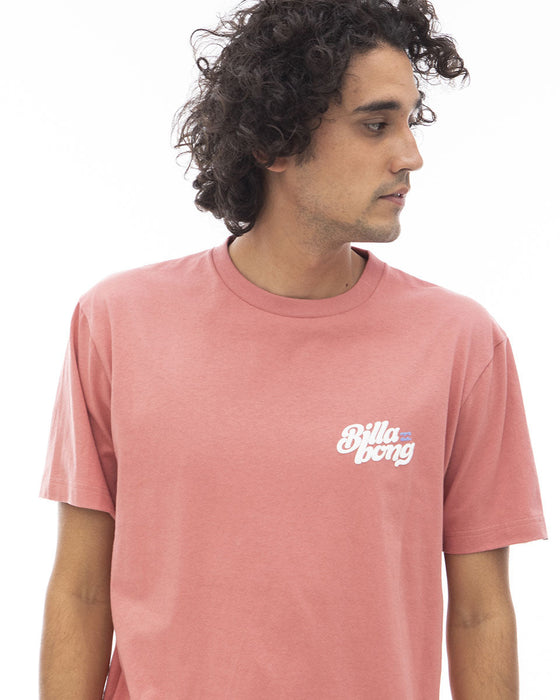 【OUTLET】BILLABONG メンズ GROOVY Ｔシャツ 【2024年夏モデル】
