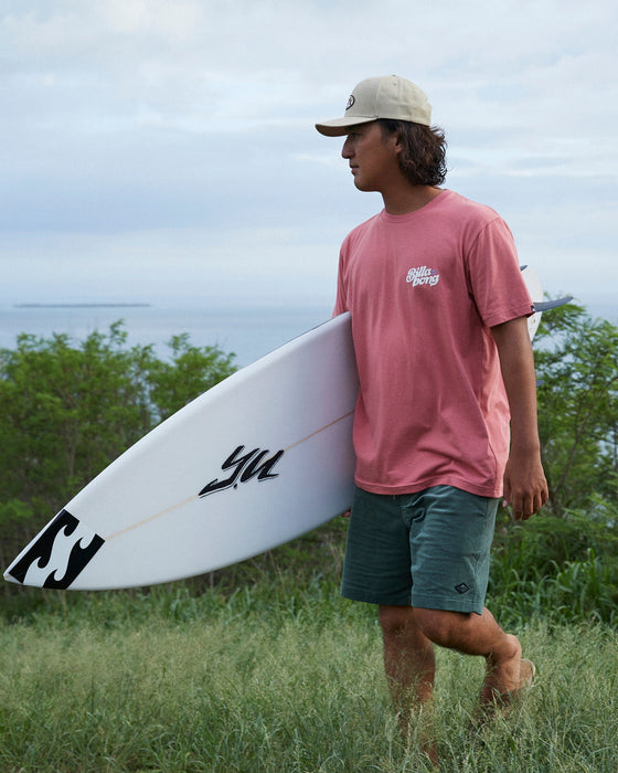 【OUTLET】BILLABONG メンズ GROOVY Ｔシャツ 【2024年夏モデル】
