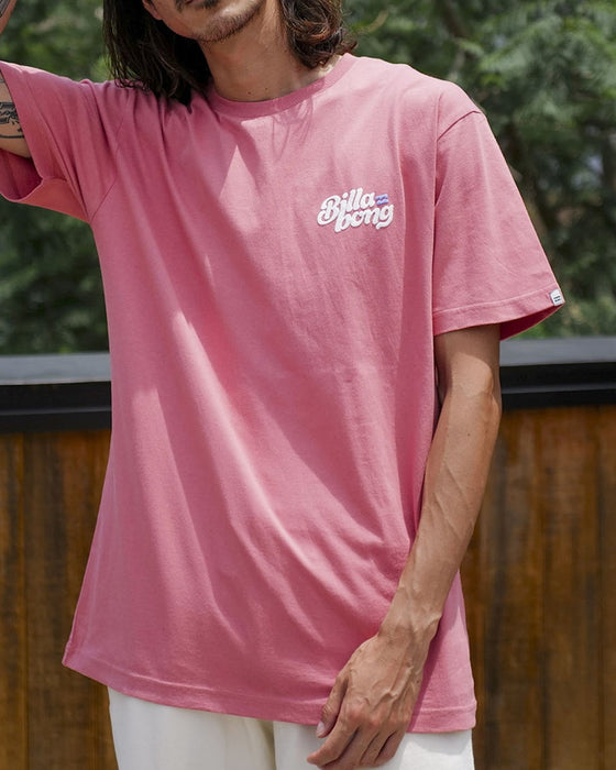 【OUTLET】BILLABONG メンズ GROOVY Ｔシャツ 【2024年夏モデル】