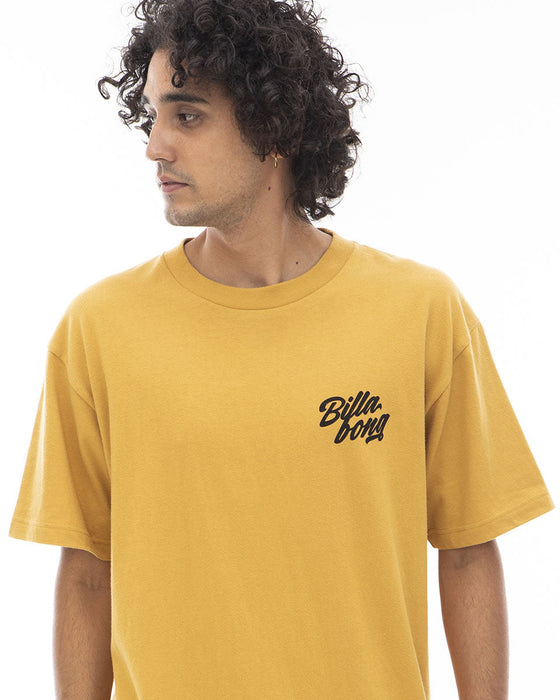【OUTLET】BILLABONG メンズ DOWN THE LINE Ｔシャツ 【2024年夏モデル】