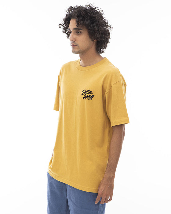 【OUTLET】BILLABONG メンズ DOWN THE LINE Ｔシャツ 【2024年夏モデル】