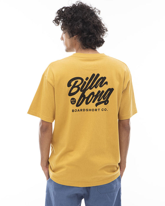 【OUTLET】BILLABONG メンズ DOWN THE LINE Ｔシャツ 【2024年夏モデル】